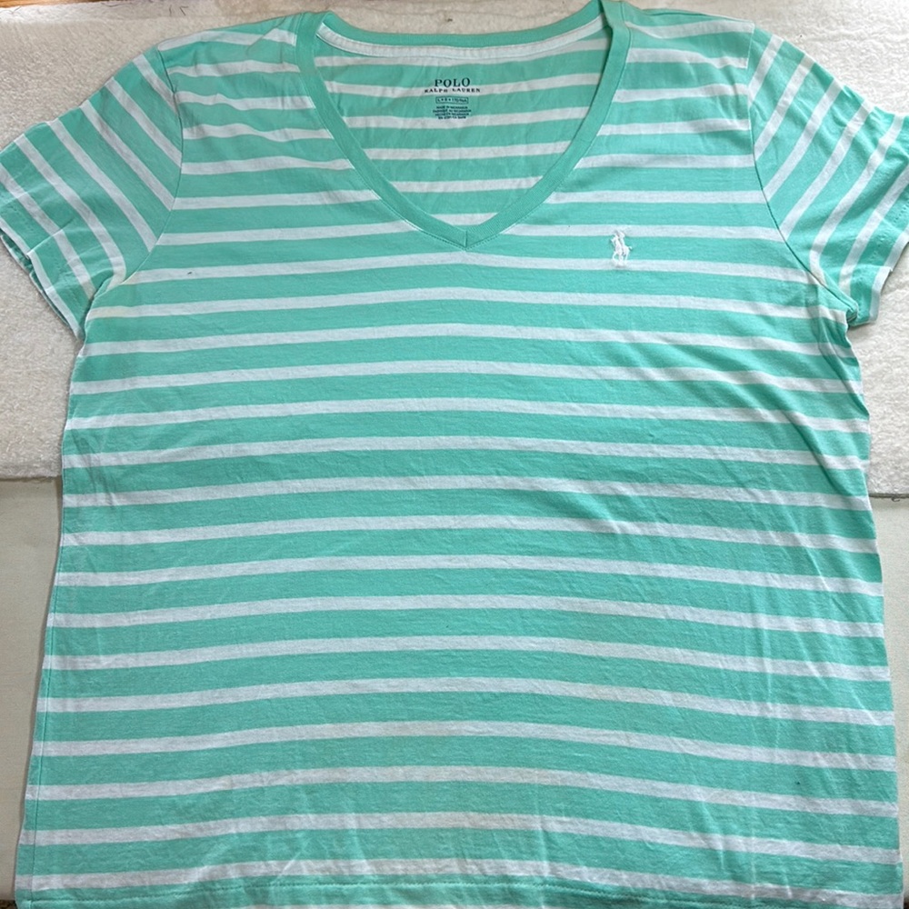 Teal V-Neck